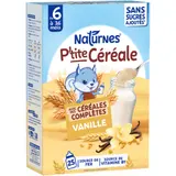 Céréales infantiles Saveur Vanille sans sucres ajoutés de 6 à 36 mois P'TITE CEREALE
