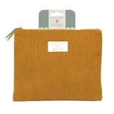 French Tendance Pochette toilette velour 21cm X 17cm, 1 pochette