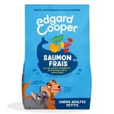 Edgard Cooper Croquettes Saumon Frais Sans Céréales pour Petit Chien Adulte, 700g