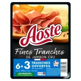 AOSTE Jambon cru tranches fines et fondantes