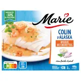 MARIE Colin d'Alaska bisque de crevettes avec crème fraîche et persil