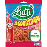 Lutti Bonbons Scoubidou Fraise 200g