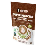 Super matcha latte instantané cacao collagène lion's mane bio et équitable