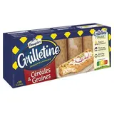 Pasquier Pains Grillés Grilletines aux Céréales & Graines, 255g