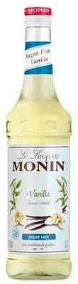 Sirop saveur Vanille (sans sucre), Monin (70 cl)