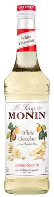 Sirop saveur Chocolat Blanc, Monin (70 cl)