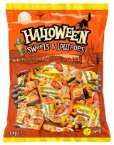 Halloween Bonbons tendres et sucettes