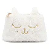 Monoprix Trousse Sherpa brodée de Noël 2026