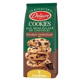 Delacre Cookie double chocolat aux gros éclats de chocolat, 136g