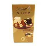 Lindt Cornet de bouchées au chocolat au Lait, Blanc et Noir Nuxor, 75g