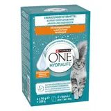 Purina - One Aliment complémentaire poulet Hydralife pour chat adulte, 6x50g