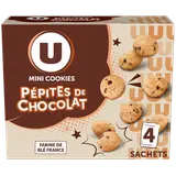 Mini cookies  pépites de chocolat  - paquet 160g