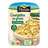 Courgettes en gratin à l'Emmental, FLORETTE, barquette, 2x175g