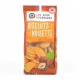 LES DEUX GOURMANDS Biscuits noisette au goût subtil de torréfaction