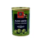MONTPERAL Olives vertes à la farce d'anchois