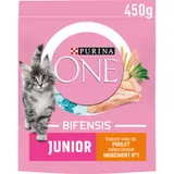 Purina One Croquettes Chat Junior au poulet et céréales 450g