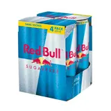 Red Bull Boisson énergisante sans sucres, 4x25cl