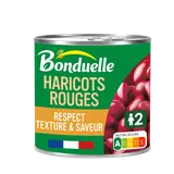 Haricots rouges très peu de jus BONDUELLE - Boîte 250g