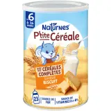 NATURNES P'tite Céréale saveur biscuit avec céréales complètes dès 6 mois