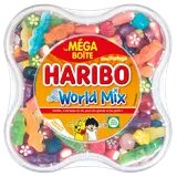 Assortiment de bonbons World mix HARIBO - méga boîte 850g