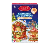 Calendrier de l'avent Jeu de société Chocolat au lait LINDT TEDDY - 191g