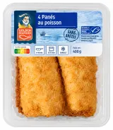 4 Panés au poisson