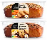 Véritable Délice cake carotte ou banane/chocolat