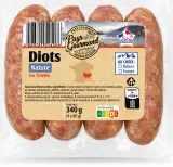Pays Gourmand Diots de Savoie nature ou fumés