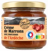 Pays Gourmand Crème de marrons de l'Ardèche avec morceaux