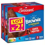 Gâteaux brownie chocolat pépites BROSSARD
