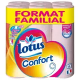 Papier Toilette Tube Jetable Confort Rose LOTUS