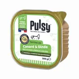 Pâtée Pour Chien En terrine Dinde Canard PULSY