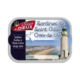 SARDINES DE SAINT GILLES CROIX DE VIE 1/6 115G