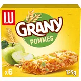 Barres de céréales aux pommes GRANY - Boite de 6 - 125g
