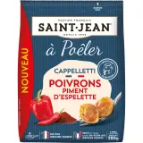SAINT JEAN Cappelletti à poêler aux poivrons et piment d'Espelette