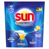SUN Pro Expert capsules lave-vaisselle citron