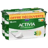 Yaourts nature bifidus ACTIVIA