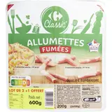 Allumettes fumées CARREFOUR CLASSIC'
