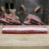 Filet de marcassin paré, ficelé et bardé des Ardennes (environ 600 g)
