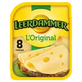 Fromage lait pasteurisé original 27,5%MG LEERDAMMER x8tranches
