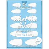 ESSENCE What the fake! Press-on nails Press & Go Faux ongles 02 bare white