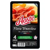 Aoste Jambon cru Les Fines & Fondantes x4 Tranches  67g