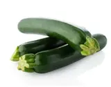 Lot de 3 courgettes longues vertes (gros calibre), Espagne