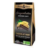 Saveurs & Nature Gingembrettes chocolat noir bio, 125g