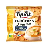 TIPIAK Croûtons pour soupe goût fromage