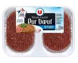 Steak haché 5% de matière grasse, U (2 x 125 g)