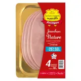PETITGAS Jambon nature à poêler réduit en sel