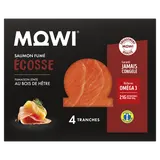 Saumon fumé Écosse ASC MOWI 4 tranches 120g