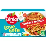 CÉRÉAL BIO Le Tofu Cuisiné au tomate mozzarella et basilic