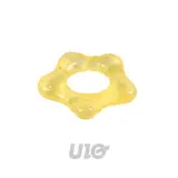 BEBE DOUCEUR Anneau de Dentition Réfrigérant Étoile 11cm Jaune, 1 pièce